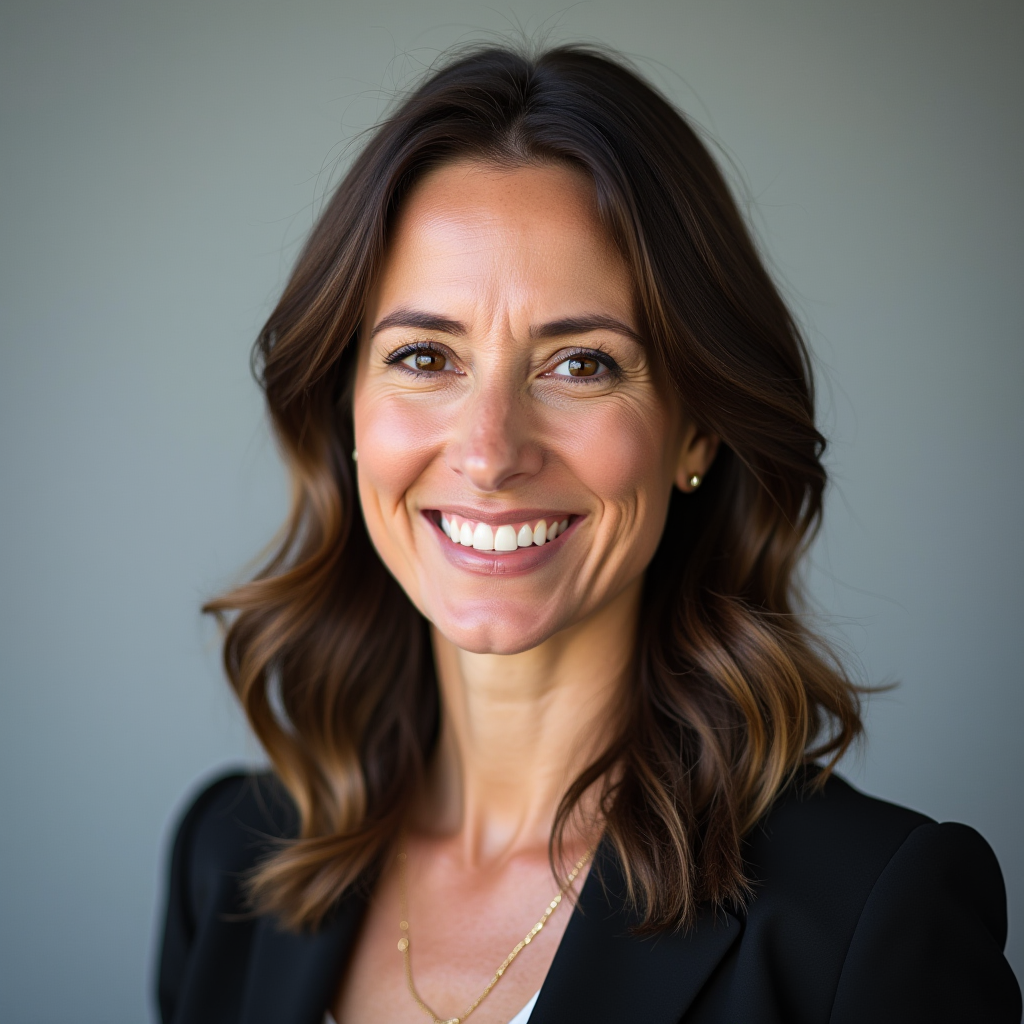 Dr. Sarah Klein, Gründerin und CEO von DEgonu, Expertin für innovative Geschäftsideen und Startup-Strategien